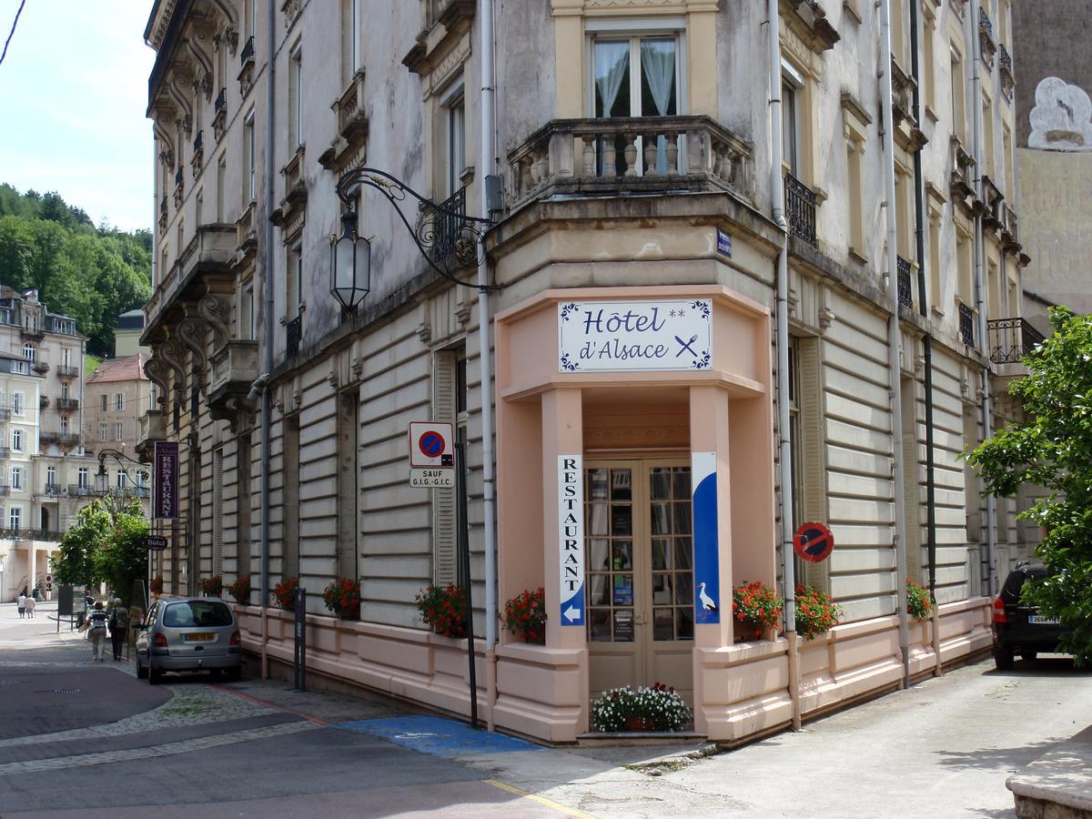 Hotel Restaurant D'Alsace Plombières-les-Bains Εξωτερικό φωτογραφία